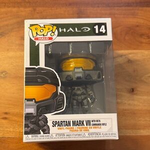 Funko Spartan Mark VII with Orange Visor